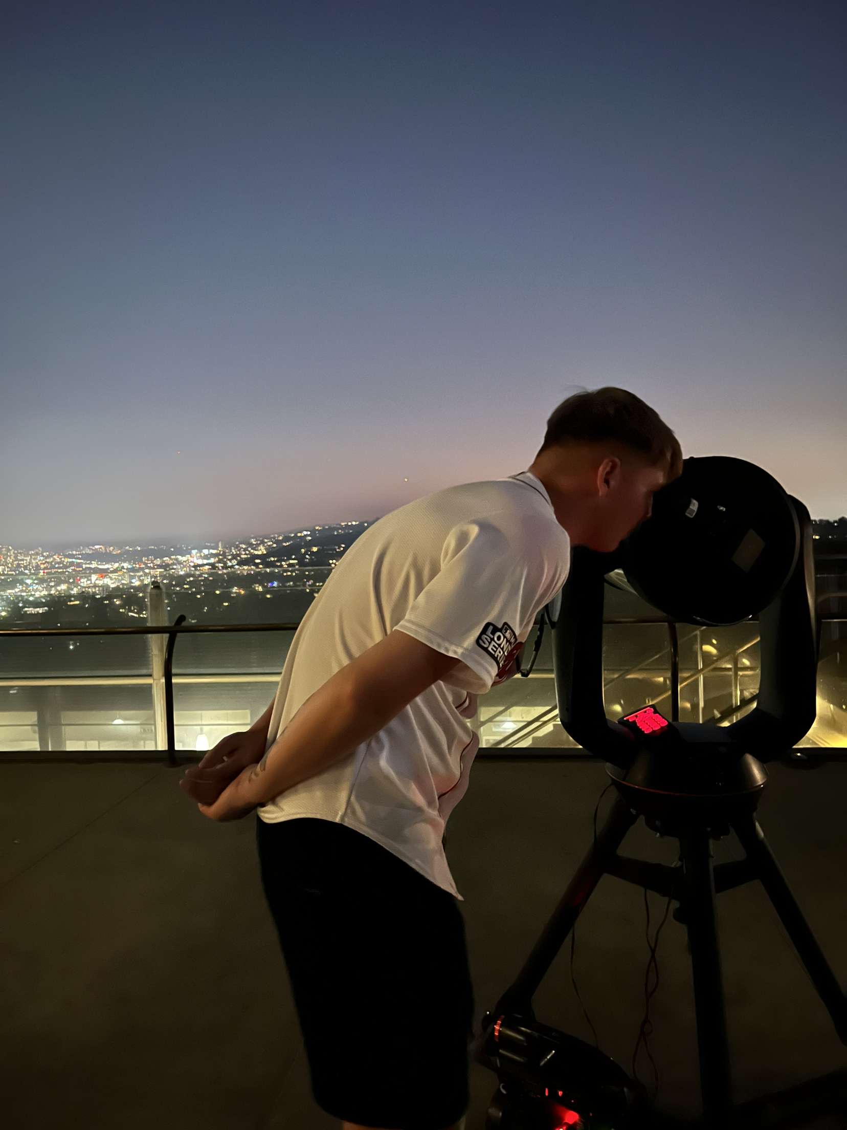 Photo of myself at Griffith Observatory